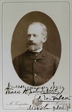 Pyotr Ilyich Tchaikovsky (1840-1893) in Moscow, 1884-1885.