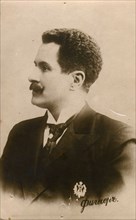 Portrait of the singer Nikolay Nikolayevich Figner (1857-1918), 1890s.