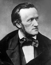 Portrait of the Composer Richard Wagner (1813-1883) in Paris, 1861.