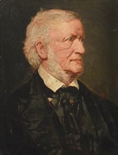 Portrait of the Composer Richard Wagner (1813-1883).
