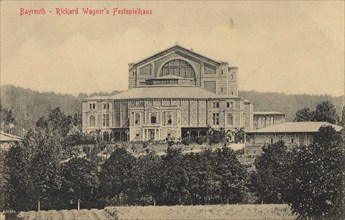 The Bayreuth Festival Theatre, 1900s.