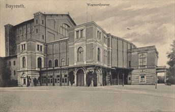 The Bayreuth Richard Wagner Theatre, 1900s.