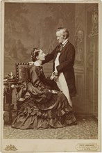 Richard and Cosima Wagner, 9 May 1872, Vienna, 1872.