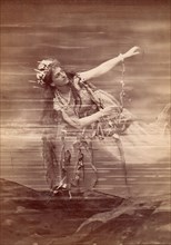 Opera singer Lilli Lehmann (1848-1929) as Woglinde in opera Das Rheingold by Richard Wagner. Bayreut