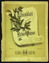 Albumblatt (Es-dur) für das Pianoforte, Mainz, 1882, 1882.