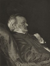 Portrait of the composer Richard Wagner (the last picture taken from life), 1883.