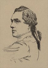 Marius Petipa (1818-1910) Portrait from the Program to Oper Tannhäuser by Richard Wagner. Paris, Thé