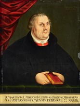 Portrait of Martin Luther (1483-1546).
