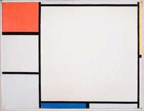 Composition with red, yellow and blue, 1928.