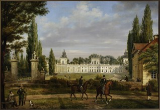 View of the Wilanów Palace, 1833.