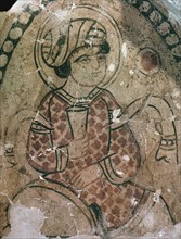 Al-Hakim bi-Amr Allah. (Fragment from a bathhouse. Fustat, Egypt), 11th century.
