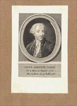Portrait of Jean-Joseph Vadé (1720-1757), ca 1770.