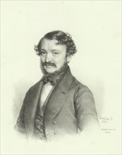 Portrait of Ferenc Erkel (1810-1893), 1845.