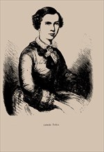 Portrait of Ludmilla Biehler (1834-1890), 1850.