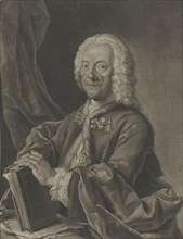 Portrait of Georg Philipp Telemann (1681-1767), 1750.