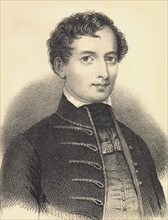 Portrait of Béni Egressy (1814-1851), 1840s.