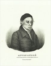 Portrait of Johann Anton André (1775-1842), 1822.
