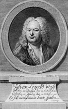 Portrait of Sylvius Leopold Weiss (1686-1750), 1750.