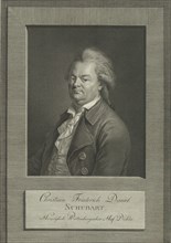 Portrait of Christian Friedrich Daniel Schubart (1739-1791), 1790.