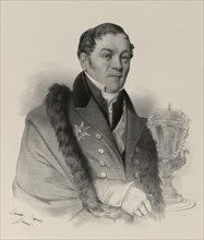 Portrait of Johann Gotthelf Fischer von Waldheim (1771-1853), 1830-1840s.