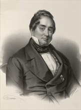Portrait of Adam Gottlob Oehlenschläger (1779-1850), 1830-1840s.