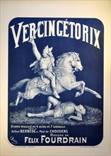 Poster for the Opera Vercingétorix by Félix Fourdrain, 1912.