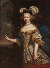 Françoise-Athénaïs de Rochechouart, marquise de Montespan (1640-1707), as Diana.