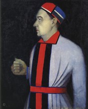 Portrait of Nikolai Nikolayevich Punin (1888-1953), 1933.