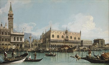 The pier near the Piazza San Marco in Venice, c. 1729.