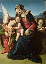 The Virgin and Child with Two Angels, ca 1507.