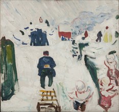 Man with a Sledge, 1910-1912.