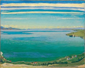 Lake Geneva seen from Chexbres, 1904-1905.