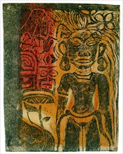 Tahitian Idol, 1894-1895.