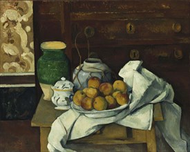 Still life with commode, ca 1883-1887.