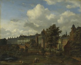 The old palace in Brussels, ca 1665.