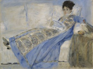 Portrait of Madame Monet, ca 1872.