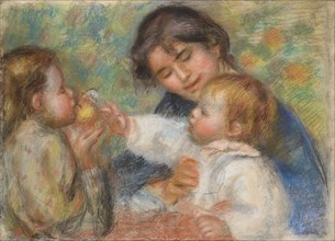 Child with an Apple (Gabrielle, Jean Renoir and a Little Girl), c. 1895.