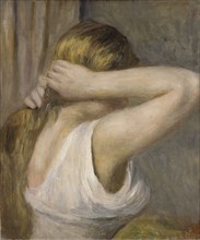 Young Woman with Raised Arms, c. 1895.