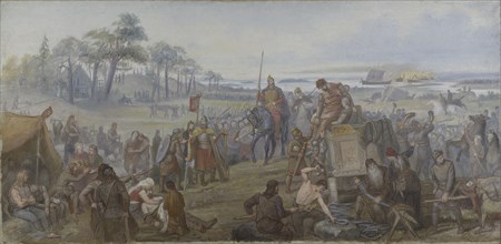 After the Battle of Fýrisvellir, 1880s.