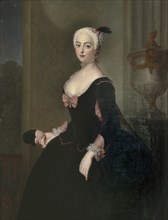 Portrait of Countess Anna Elisabeth von der Schulenburg (1720-1741), First half of the 18th cent.