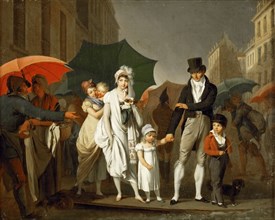 The Downpour, ca 1805.