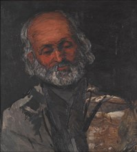 Head of an old man, ca 1866.