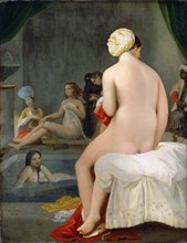 Small Bather, or The Interior of the Harem, 1828.