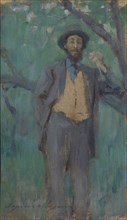 Portrait of the artist Isaac Levitan (1861-1900), 1895.
