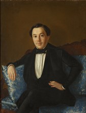 Portrait of Alexander Ageevich Abaza (1821-1895), End 1840s.