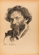 Portrait of the painter Ilya Yefimovich Repin (1844-1930), 1901.