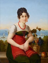 Portrait of an Italian woman, 1818.