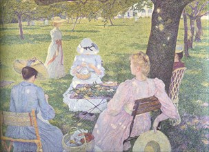 In July - before noon or The orchard, 1890.
