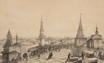 View of Moscow from the Kremlin, 1844.