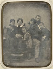 Jean-François Millet and his Family, 1854.